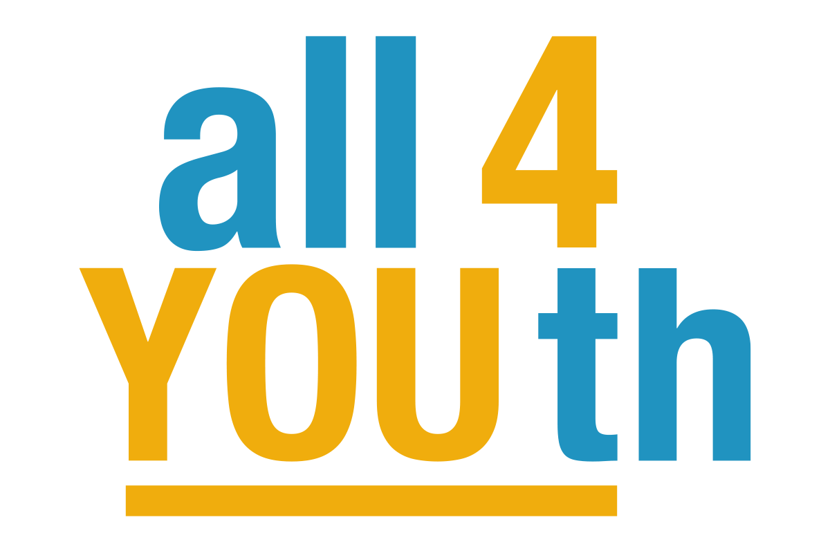 all 4 youth logo